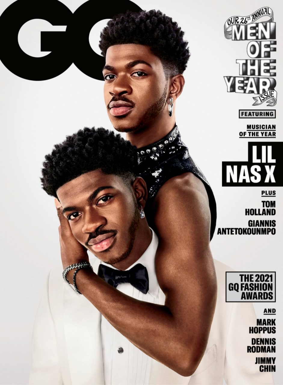 【PDF格式电子杂志】GQ USA December 2021 Lil Nas X  107M